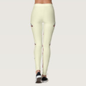 Funky Painted Belgium Malinois Leggings (Rückseite)
