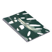 Funky Pale Green Pflanze Notizblock (Rechte Seite)