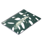 Funky Pale Green Pflanze Notizblock (Linke Seite)