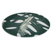 Funky Pale Green Pflanze Schneidebrett (Ecke)