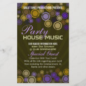 Funky Party Music Club Event Flyer (Vorne)