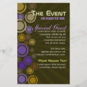 Funky Party Music Club Event Flyer (Hinten)