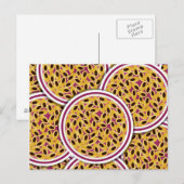 Funky Passion Obsts Postkarte (Vorne/Hinten)