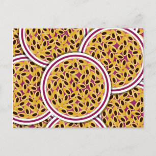 Funky Passion Obsts Postkarte