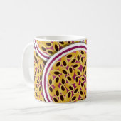 Funky Passionsfrucht Kaffeetasse (Vorderseite Links)