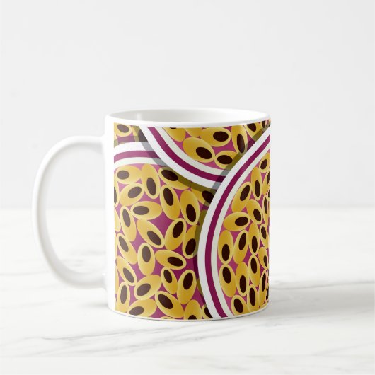 Funky Passionsfrucht Kaffeetasse (Links)