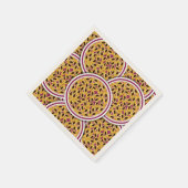 Funky Passionsfrucht Serviette (Ecke)