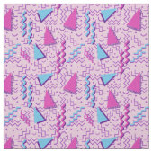 Funky Pastel Pink Memphis Design Stoff (Muster)