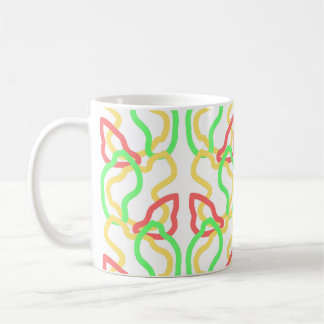 Funky pattern mug kaffeetasse