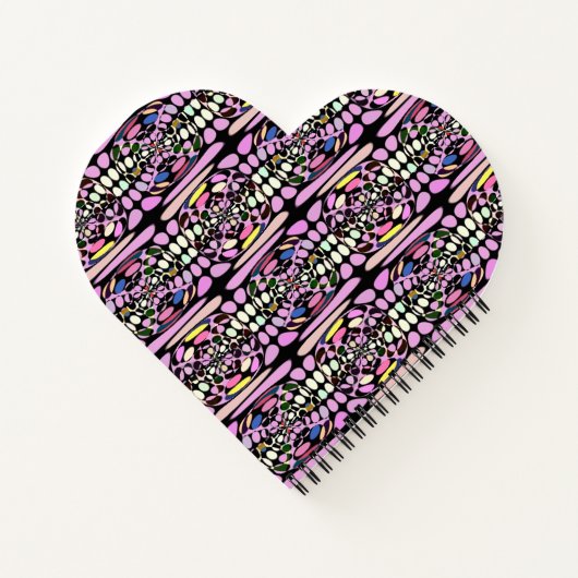 Funky Pattern Notizblock (Rückseite)