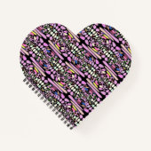 Funky Pattern Notizblock (Vorderseite)