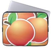 Funky Peach Laptopschutzhülle (Vorderseite)