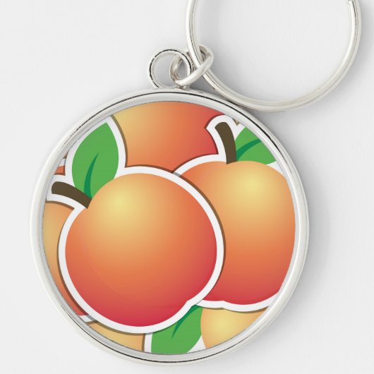 Funky Peach Schlüsselanhänger (Vorne)