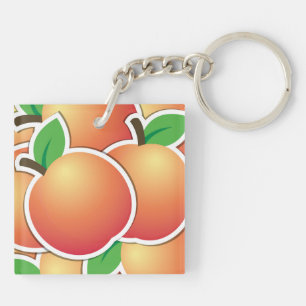 Funky Peach Schlüsselanhänger