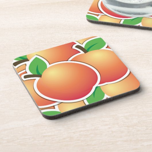 Funky Peach Untersetzer (Linke Seite)