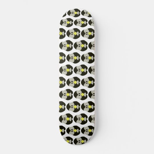 FUNKY PENGUIN SKATEBOARD DRUCKEN (Vorderseite)