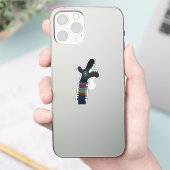 Funky Phantastisch Dino Aufkleber (Telefon)