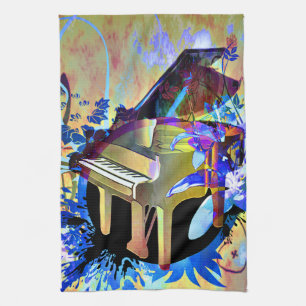 Funky Piano Handtuch