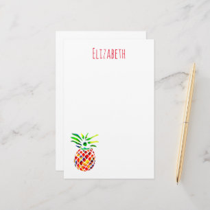 Funky Pineapa cool Art Briefpapier