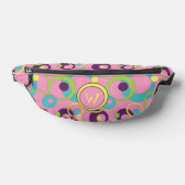 Funky Pink Circles Bauchtasche (Ablage )