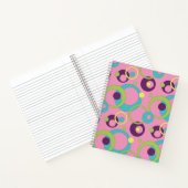 Funky Pink Circles SpiralNotebook Notizblock (Innenseite)