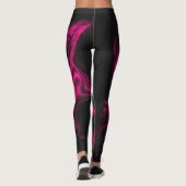 Funky Pink Lines Leggings (Rückseite)