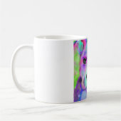 Funky Pitbull Kaffee-Tasse Kaffeetasse (Links)