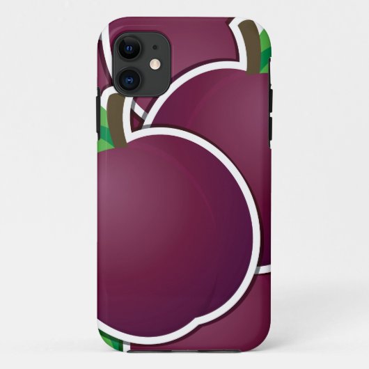 Funky plum Case-Mate iPhone hülle (Rückseite)