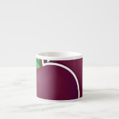 Funky plum espressotasse (Vorderseite)