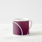 Funky plum espressotasse (Vorderseite Rechts)