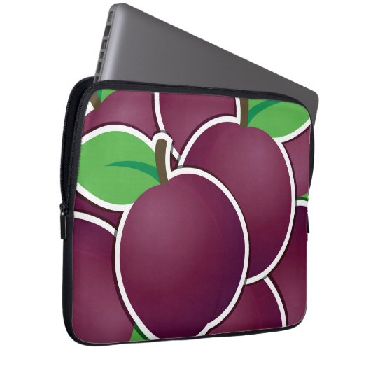 Funky plum laptopschutzhülle (Vorne Rechts)