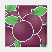 Funky plum magnet (Vorne)