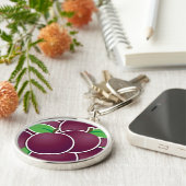 Funky plum schlüsselanhänger (Seite)