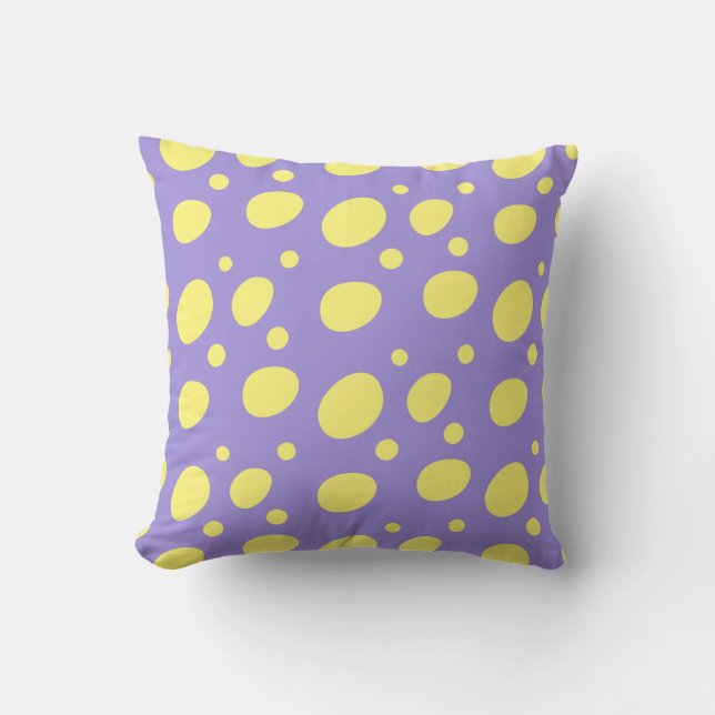 Funky Polka Dots Pattern Kissen (Vorderseite)