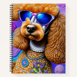 Funky Poodle Notizblock