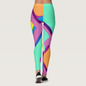 Funky Pop Art Leggings (Rückseite)