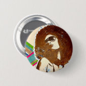 Funky, Pop-Art Zubehör-Taste. Button (Vorne & Hinten)
