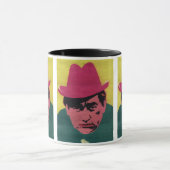 Funky Pop-Kunst Tasse (Zentrum)