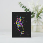 funky postkarte (Stehend Vorderseite)