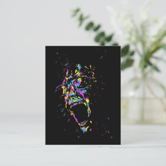 funky postkarte (Stehend Vorderseite)