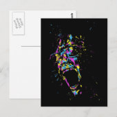 funky postkarte (Vorne/Hinten)