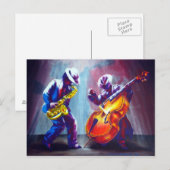 Funky Postkarte (Vorne/Hinten)