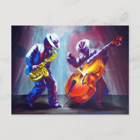 Funky Postkarte (Vorderseite)