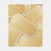 Funky Potato Fleecedecke (Vorderseite)