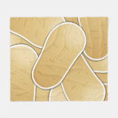 Funky Potato Fleecedecke (Vorderseite (Horizontal))