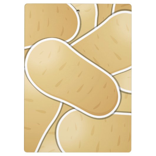 Funky Potato Klemmbrett (Rückseite)