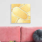 Funky Potato Leinwanddruck (Insitu (Wohnzimmer))