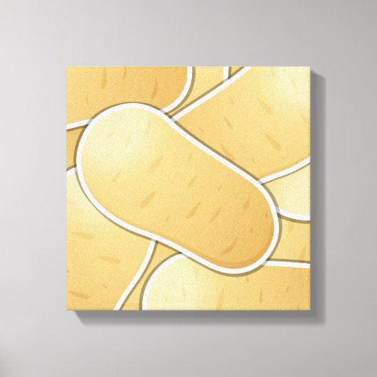 Funky Potato Leinwanddruck (Vorderseite)