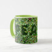 Funky Prickly Peace Holly Tasse (Vorderseite Links)