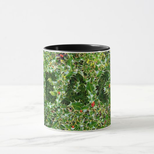 Funky Prickly Peace Holly Tasse (Zentrum)